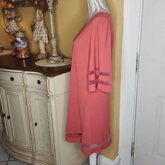 Nordstrom Coral women's dress size Medium - Picture 2 of 5